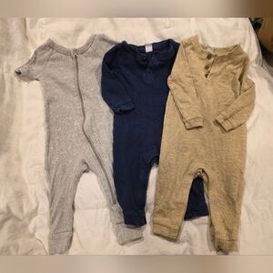 Old Navy Kids One Pieces - Gray, Navy, Tan